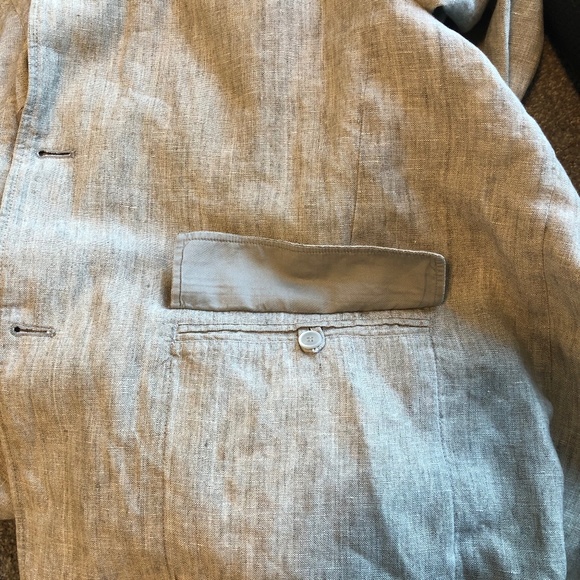 High quality Men's OSKA linen blazer - Picture 6 of 16